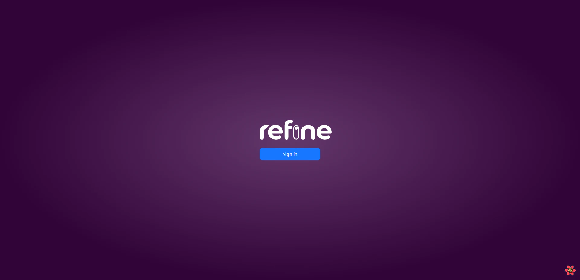 Refine Auth0 login screen