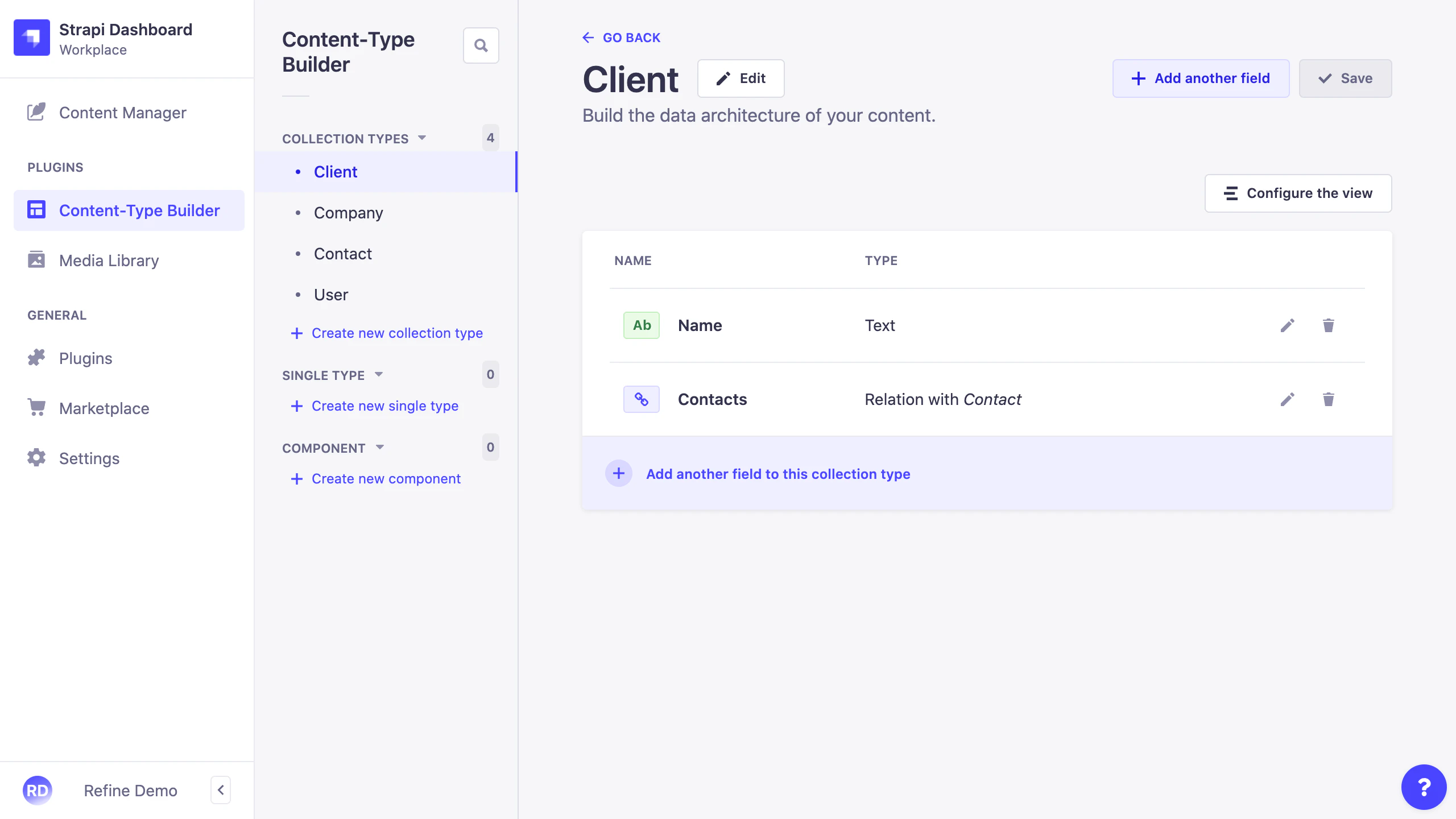 Strapi Client Collection