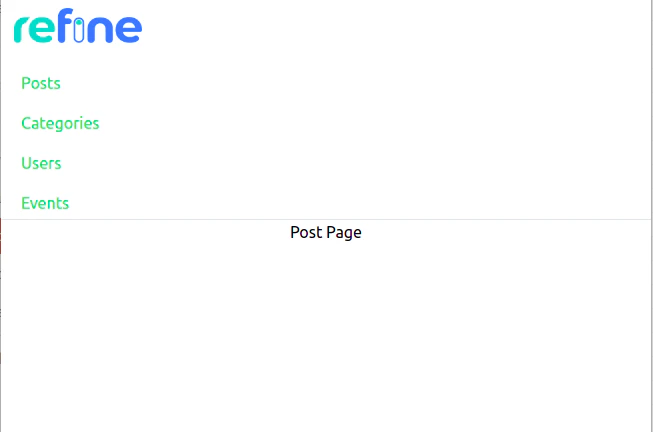 Mobile menu view of the navbar