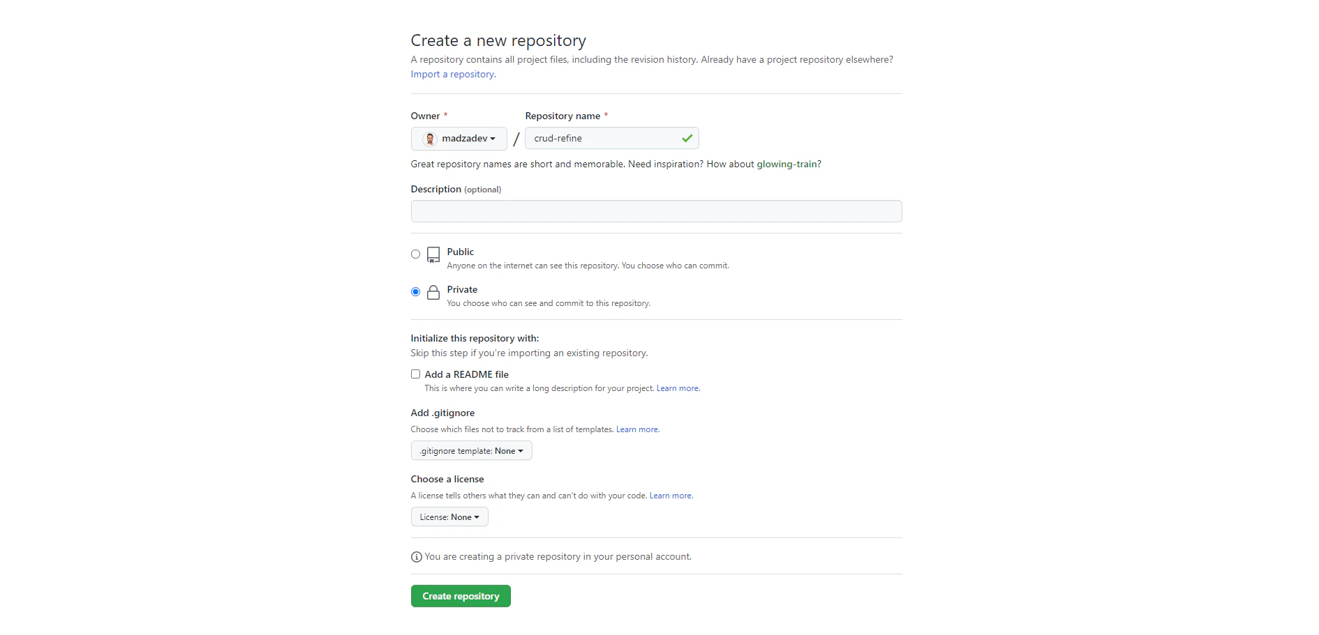 Refine GitHub repository page