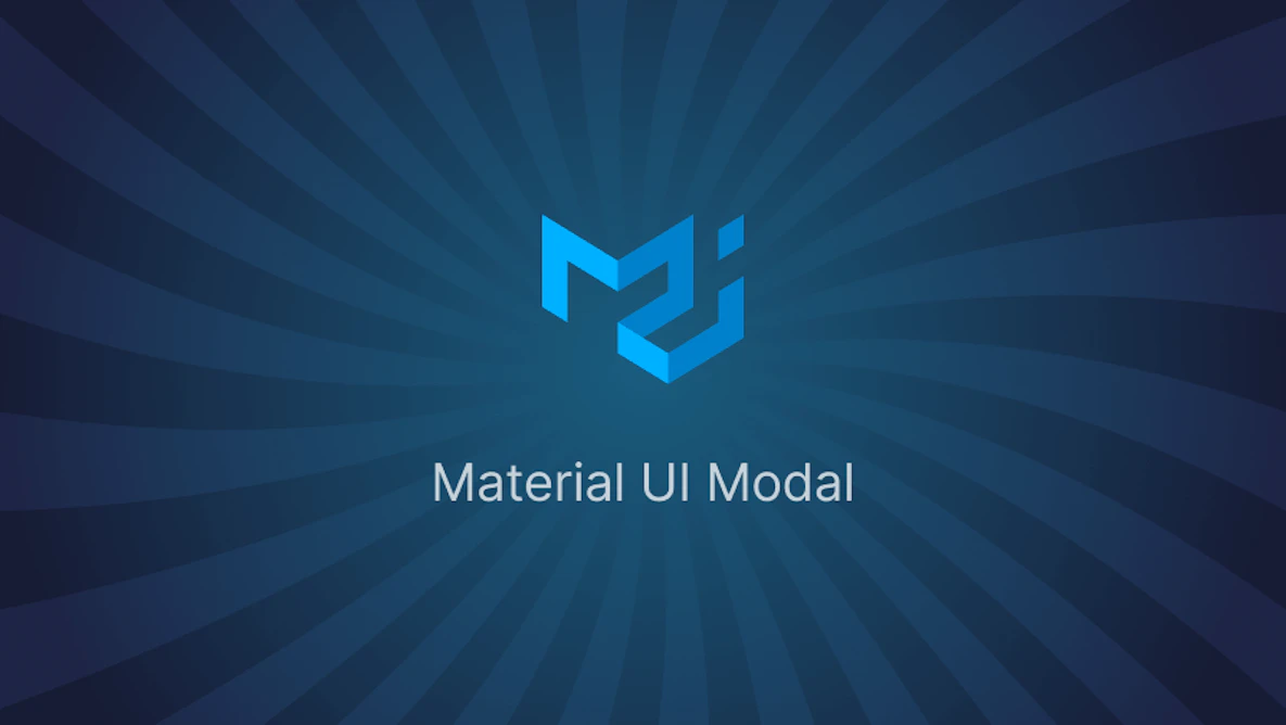 How to use Material UI Modal