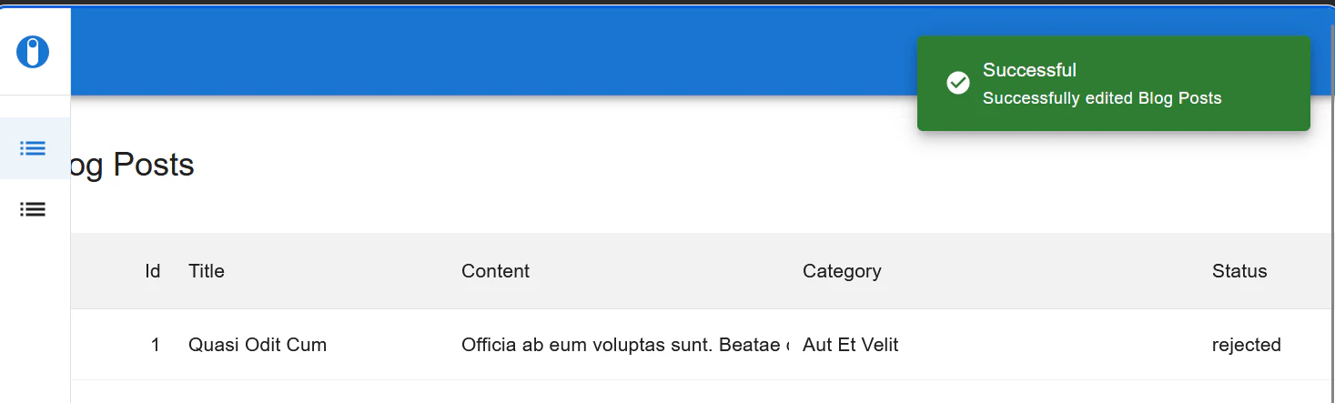 Refine app with custom notification provider