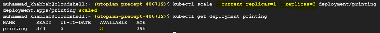 Conditional scaling succeeds after specifying correct current replicas