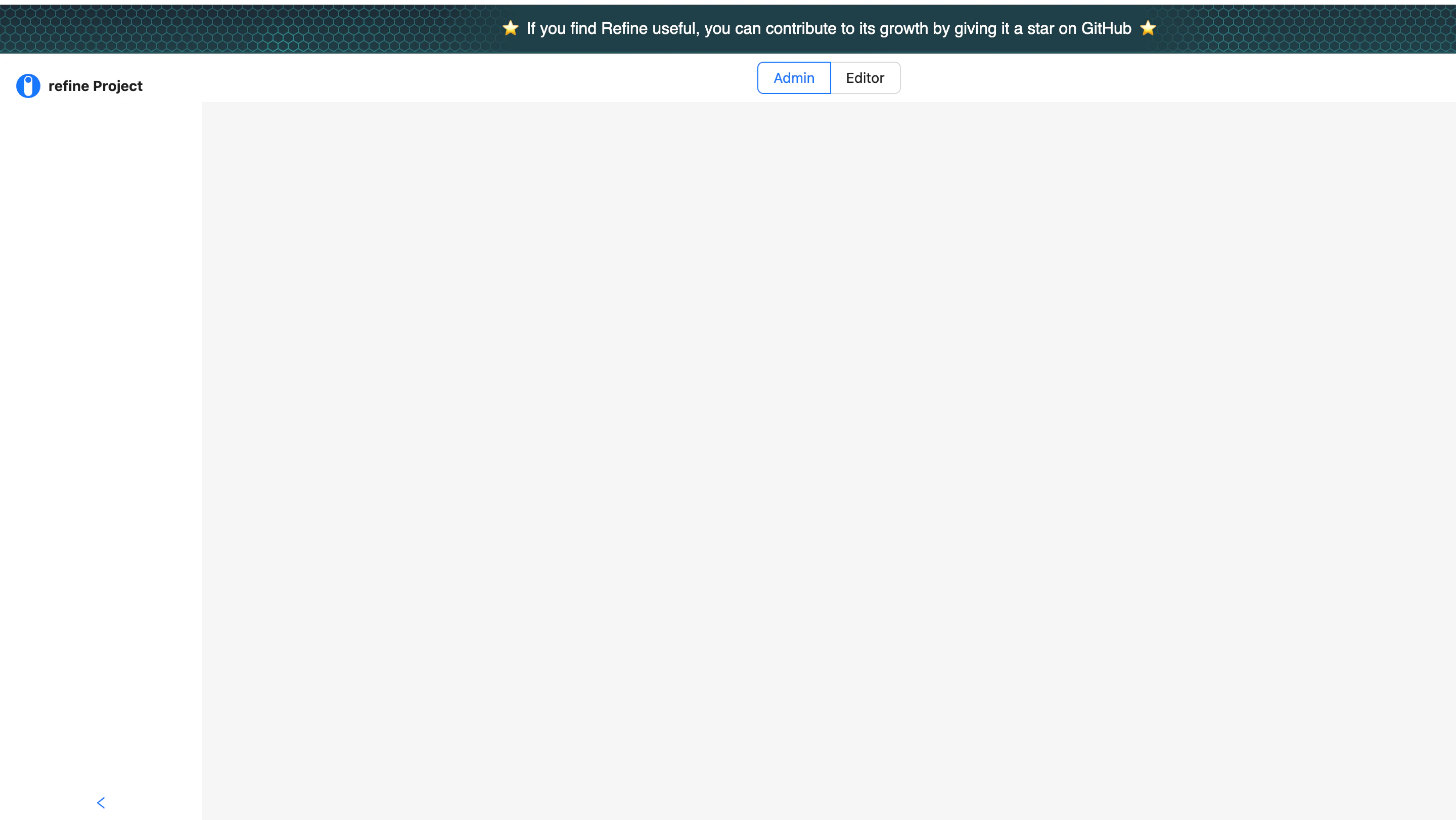 Refine app showing unauthorized state for posts list