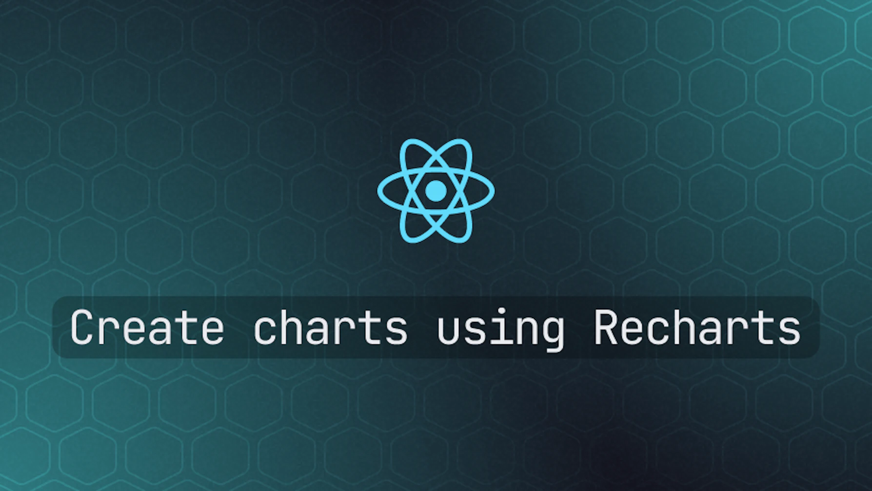 Create charts using Recharts