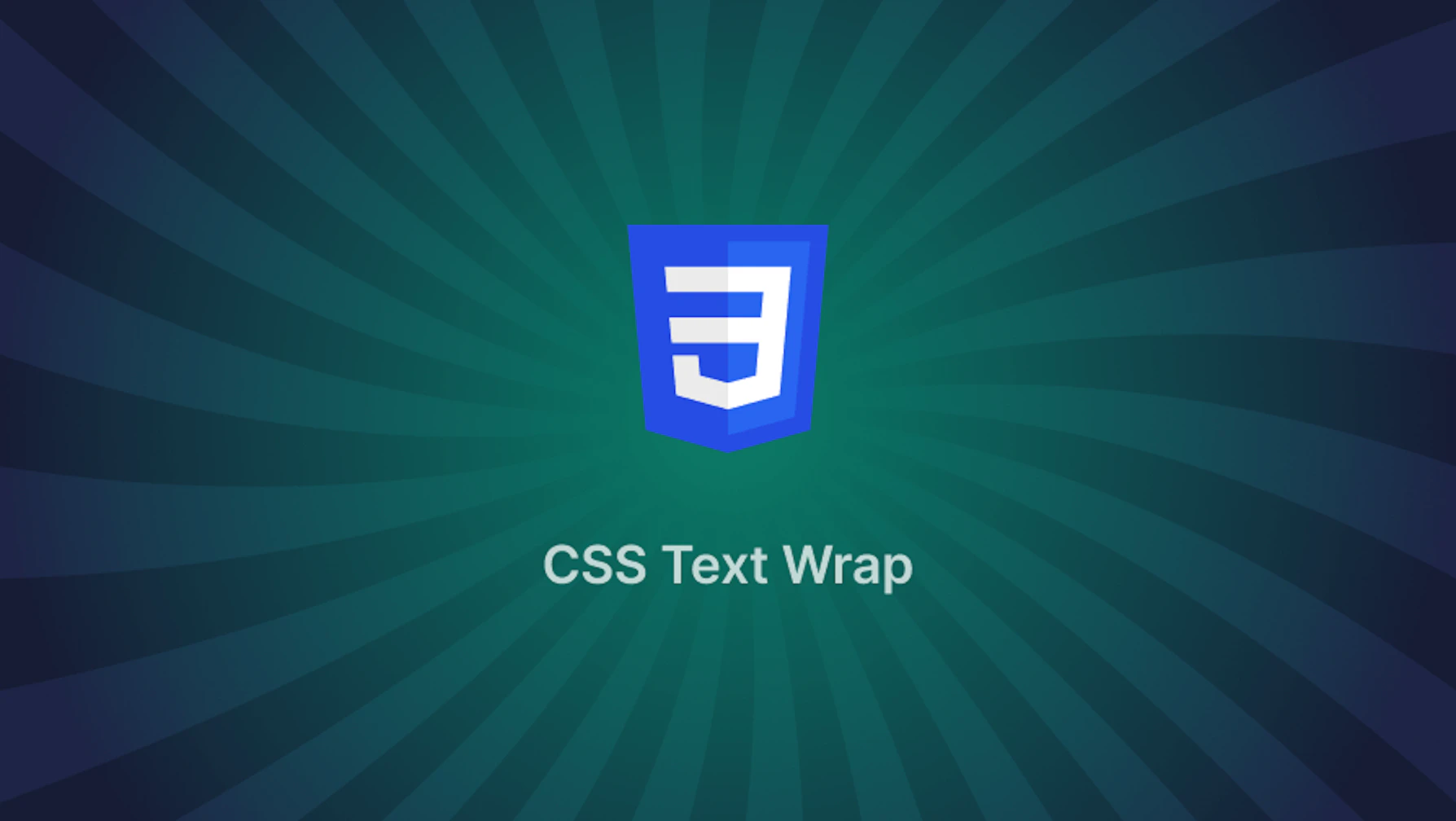 How do you wrap text content in CSS?