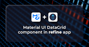 Using Material UI DataGrid component with Refine app