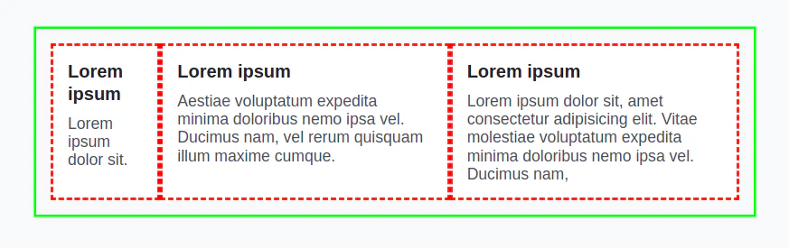 Control of Child Elements