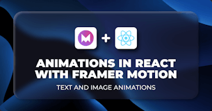 Framer Motion examples for React animations