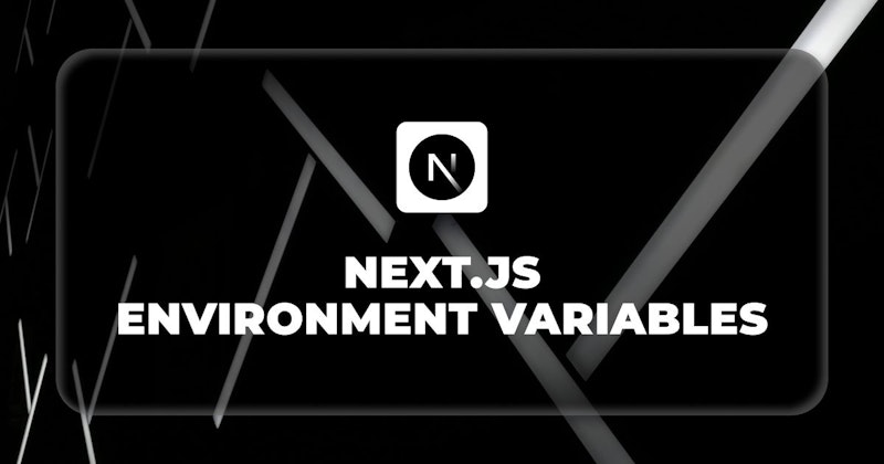 Next.js environment variables