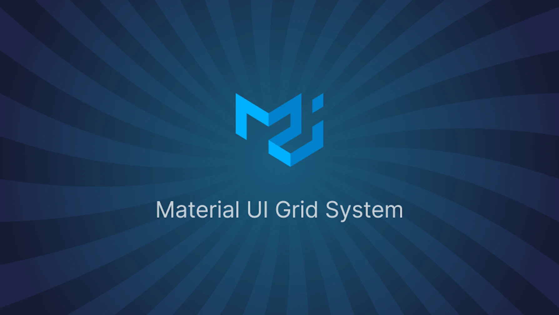 Material UI Grid System in React