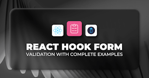 React Hook Form Validation with Complete Examples