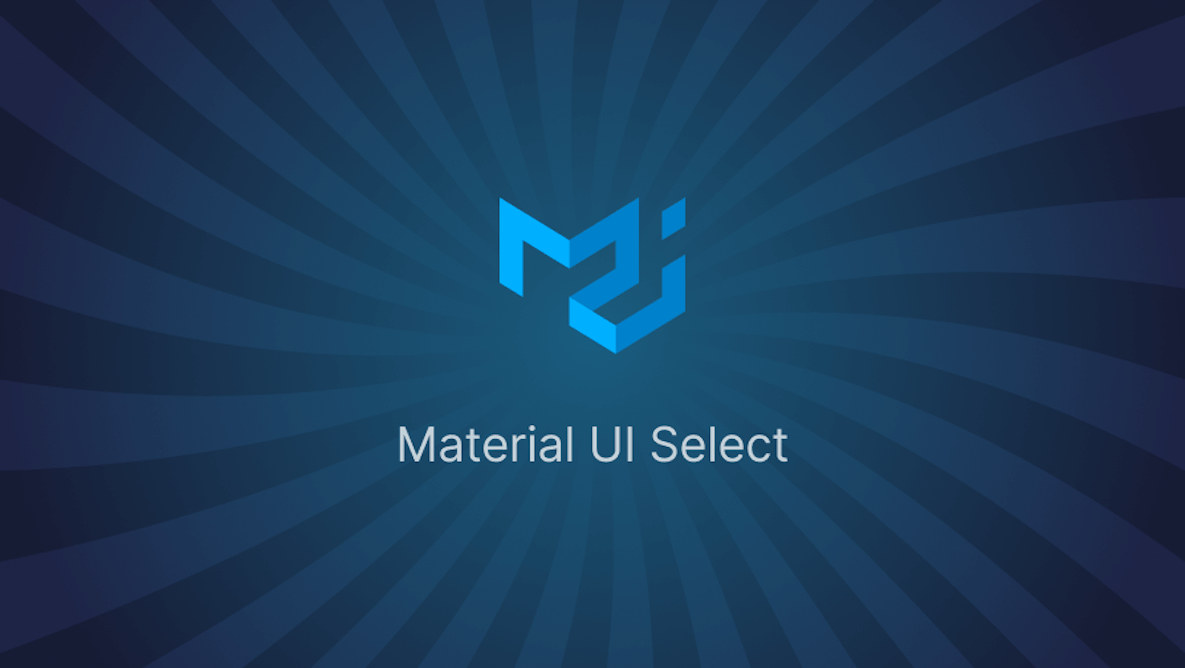 How to use Material UI Select in React