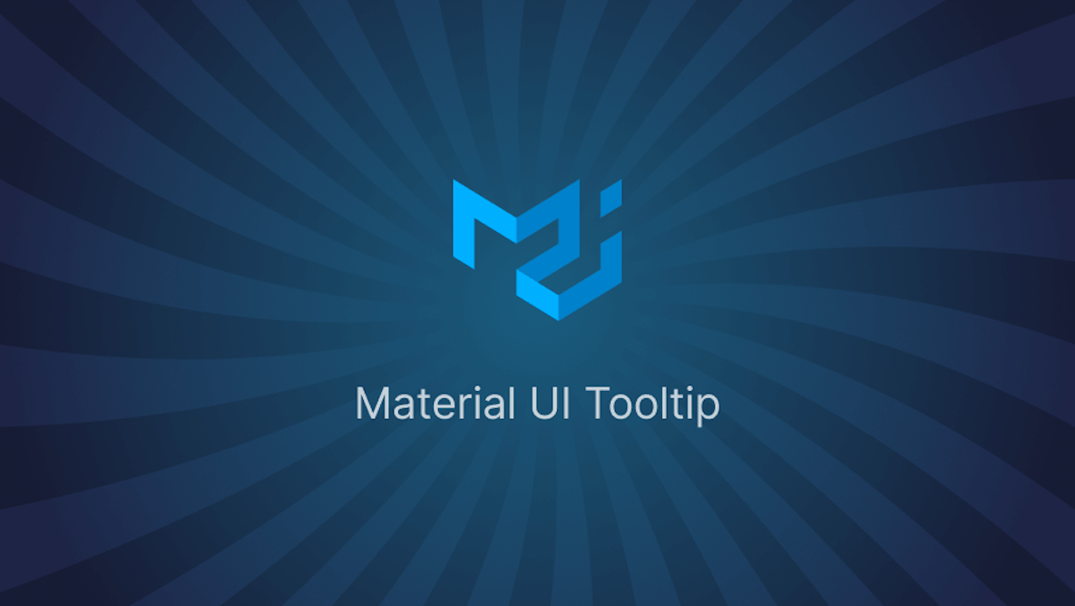 How to use Material UI Tooltip