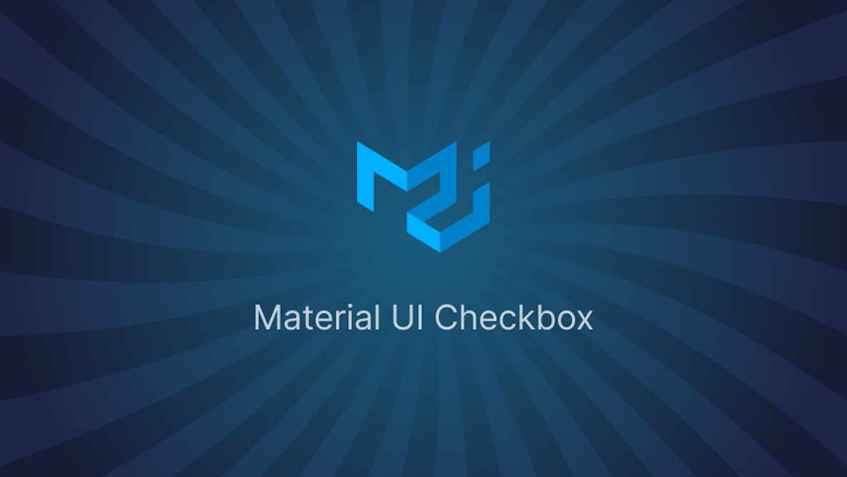 How to use Material UI Checkbox