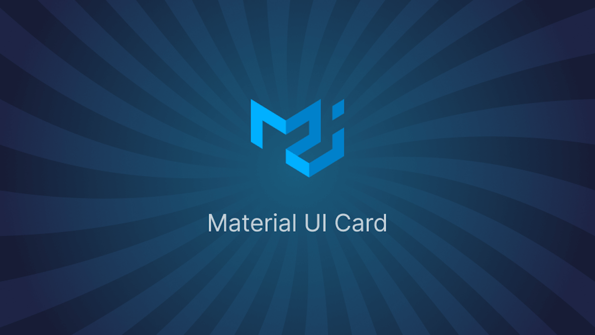 How to use Material UI Card Component