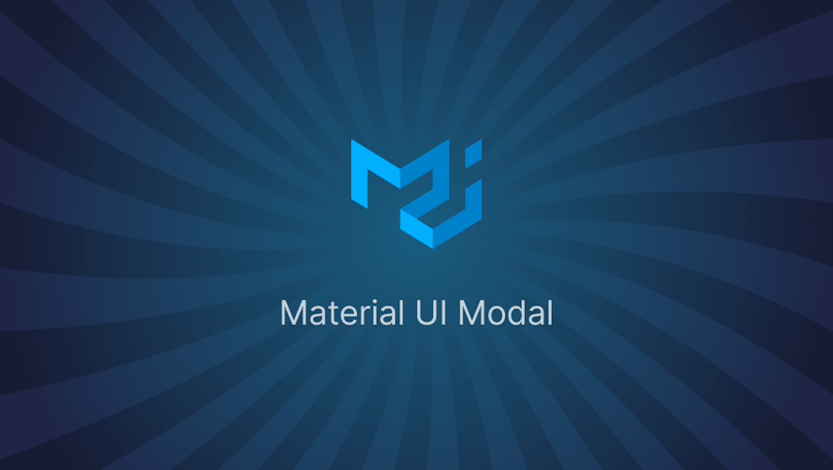 How to use Material UI Modal