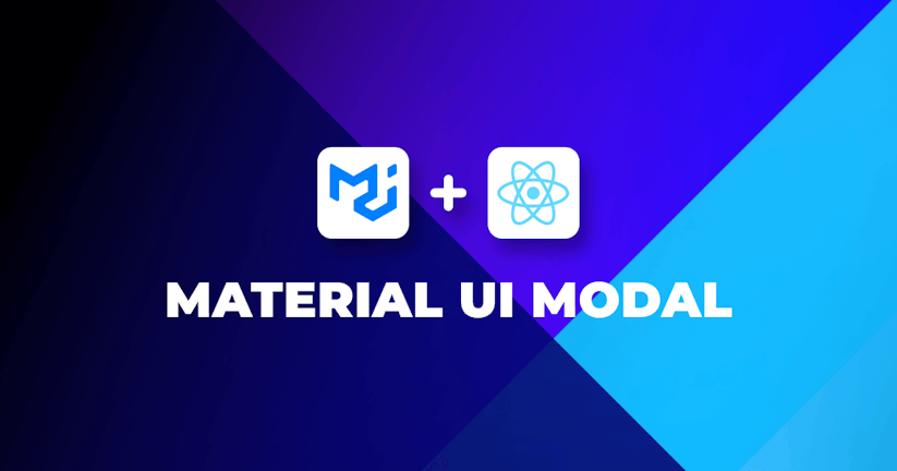How to use Material UI Modal