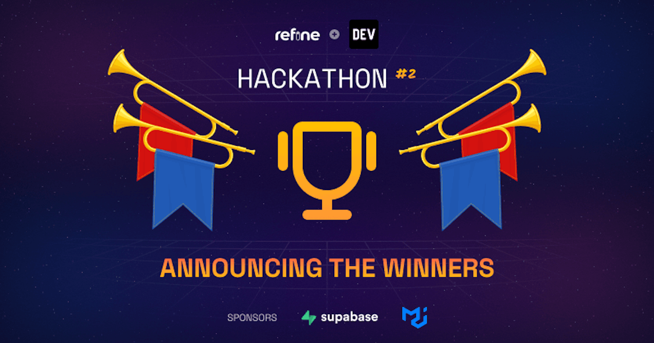 Announcing the Refine Open Source Hackathon 2 Winners