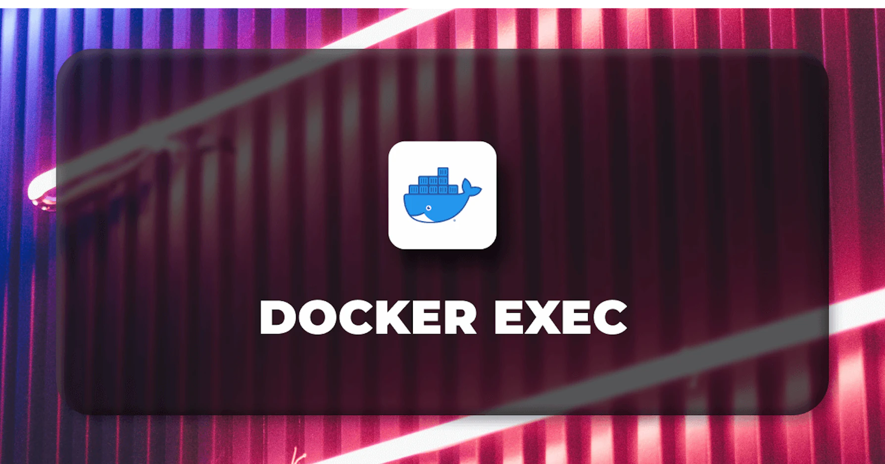 How to use Docker Exec command?