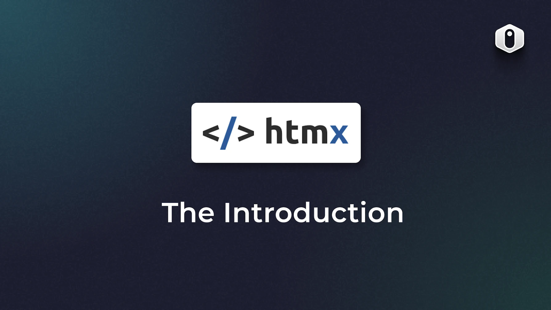 Introduction to HTMX
