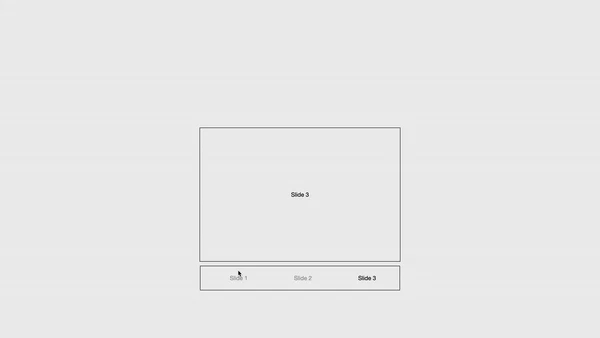 Swiper with thumbnail gallery controlling main slider