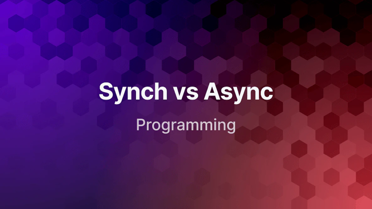 Synchronous vs. Asynchronous Programming