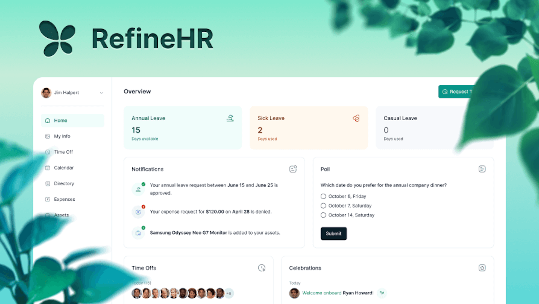 A Complete Human Resources (HR) App Built with Refine