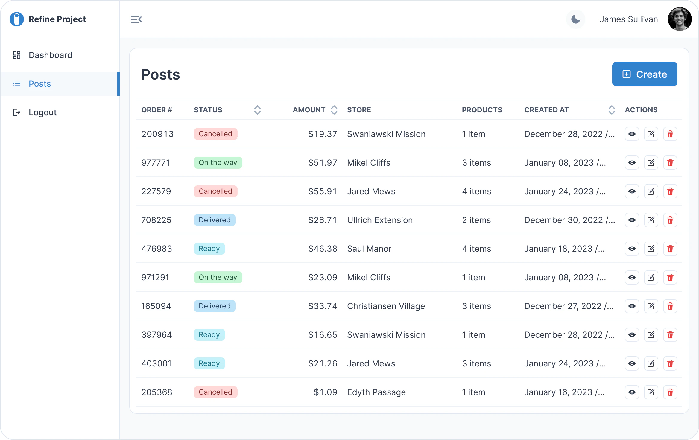 Generic Internal Tool Template with Chakra UI